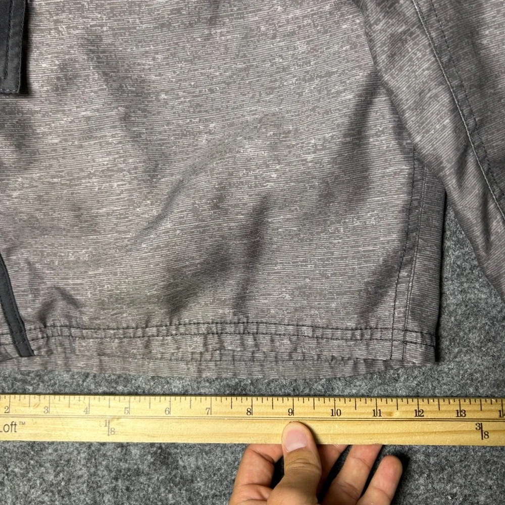 OP Ocean Pacific Grey Heathered Board Shorts Skater Baggy‎ Y2K Mens Size Medium